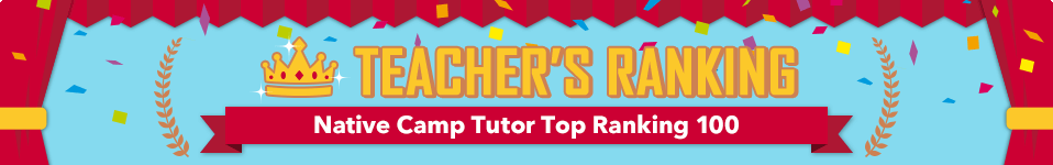 Native Camp tutor Ranking Top 1000